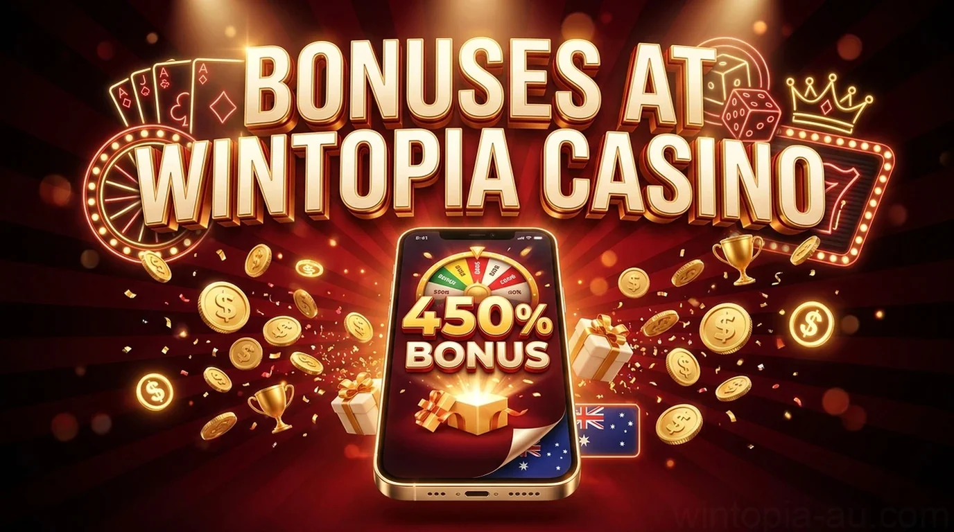 Bonuses at Wintopia Casino