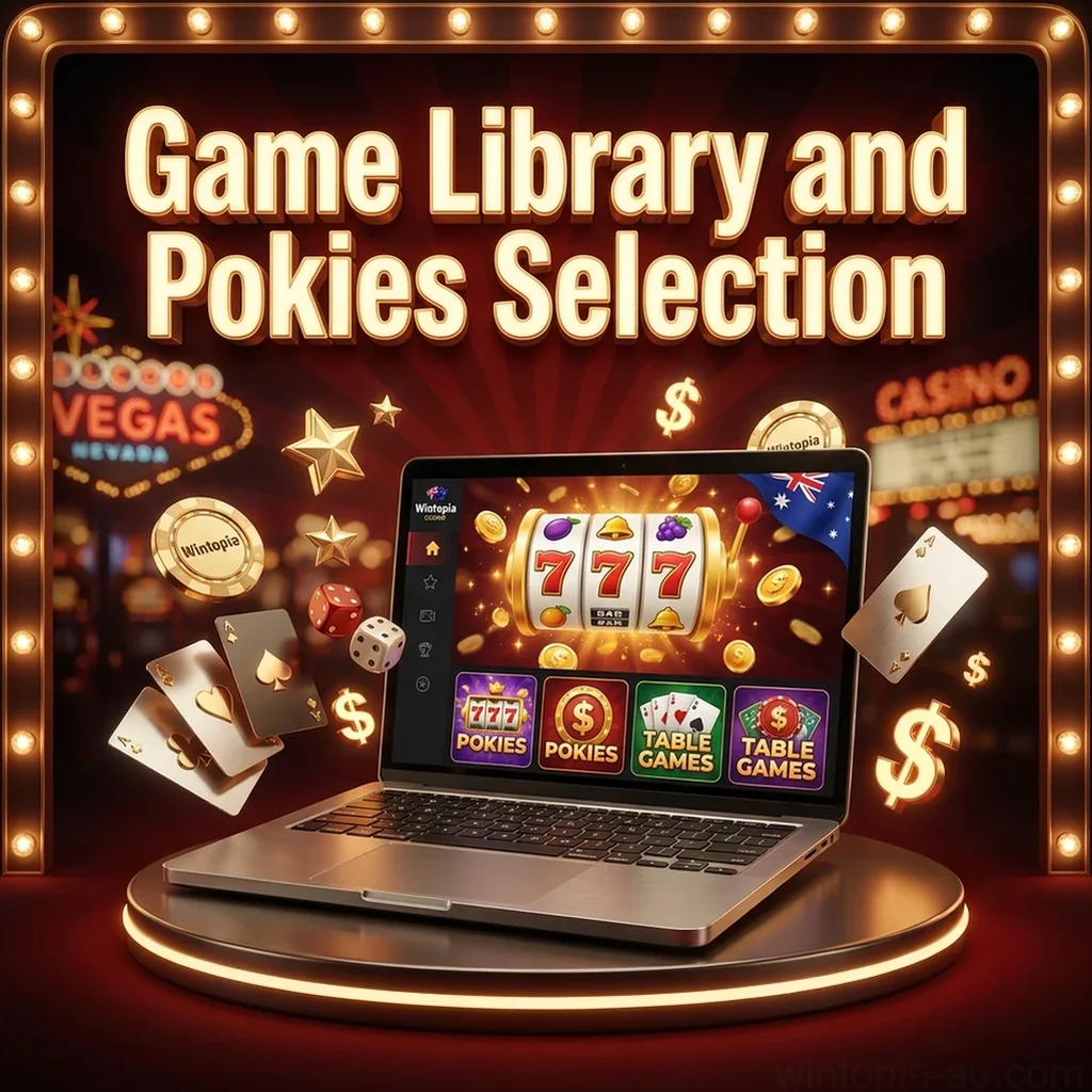 Game Library and Pokies Selection